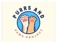 Purrs and Paws Project logo