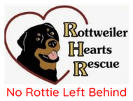 Rottweiler Hearts Rescue logo