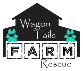 Wagon Tails Farm Rescue logo