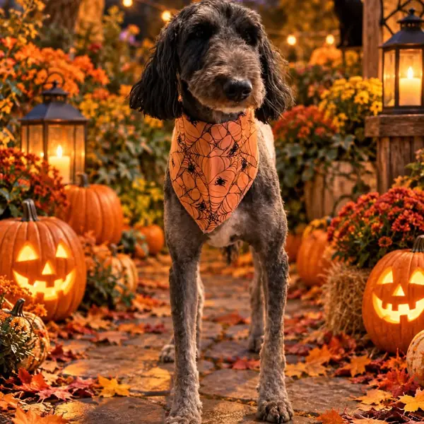 Marley, Poodle and Hound, Afghan mix