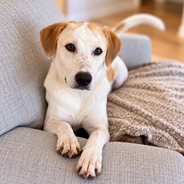 Copper Chesterfield, Pyrenees, Great and Retriever, Labrador mix