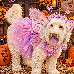 Bella Doodle, Poodle (Miniature) Australian Shepherd mix
